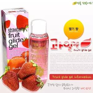 고려티엠 과일젤_딸기 100ml 식물성 원료 피부탄력 보습 러브 마사지젤
