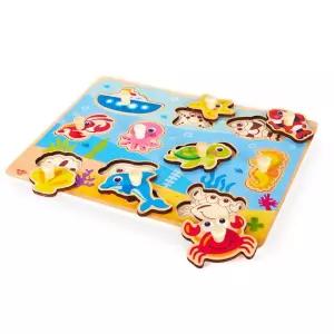 해양생물 이름외우기 방학 공부 꼭지퍼즐 놀이학습 모양맞추기 유치원교구 방과후