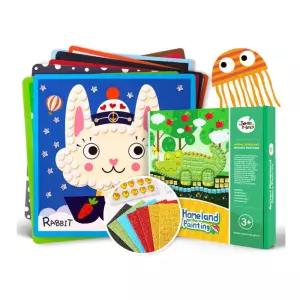 어린이집 미술시간 모자이크페인팅 색칠북 호기심자극 놀이학습 문화센터 두뇌발달