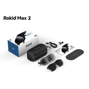 사전 Rokid ARLite 3D 스마트 안경 Max2 300인치 공간 멀티 스크린 1920X1200 50 ° FoV 홈 게임 실시