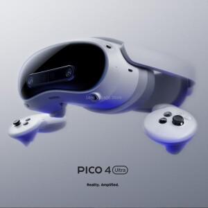 PICO4 울트라 12G + VR 헤드셋 혼합 현실 경험 4K 쌍안 비전 디스플레이 미러 맥 윈도우 폰 화면