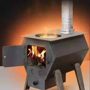 드럼통 화목난로 시골 농촌 마당 화로 장작 쓰레기 소각 스토브 아궁이