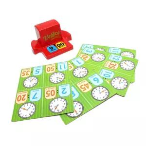 시계보는법 학습교구 6인용 보드게임 4살 유아동 연말파티 집콕놀이 돌봄센터 협동심