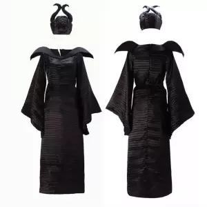 윈 마녀 튬 의상 악마 여자 말레피센트 뱀파이어