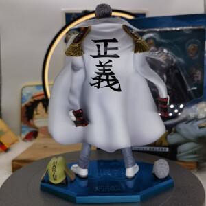 팝원피스 피규어 Monkey.D.Garp 26CM 애니메이션 PVC 액션 장난감 3 헤드 Garp 동상 Figure Collectible Mo