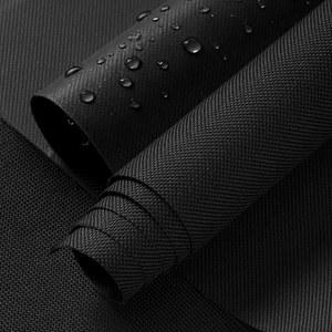 ANMINY 야드 단위의 100% 방수 147.3cm(58인치) 덮개 0.9m(1야드) 야외 뒷면, PVC 텐트 블랙 소재, 원단, 너비 해양 립스톱 커버 600D 차양용, 캔버스 보트 가구