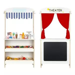 가게놀이 달란트시장 인형극 놀이 책상 돈계산 5세 유치원 아이선물 학습교구 4세 EQ