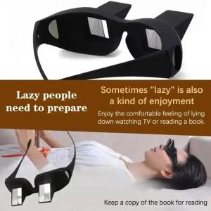 편안한 안경 독서 프리즘형 수평 누워서 침대에서 읽기 HD 영상 시청용
