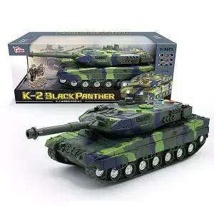 씽크 K-2 블랙팬서 탱크 미니카 군용 전차 장난감 어린이 완구
