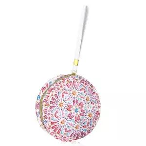 에이지투웨니스 스와로브스키 크리스탈 쥬얼 파우치