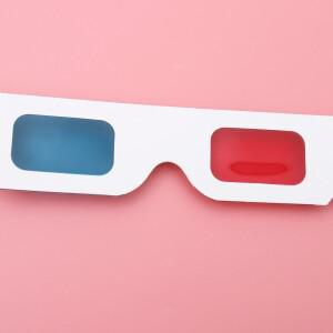 10개 3D 안경 영화 게임용 입체 홈 시네마 품질 재사용 가능한