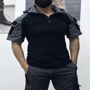 밀리터리룩 여름 전술복 상하의 밀리터리 반팔 밀리터리상하의 전역복 위장복 서바이벌 전술바지