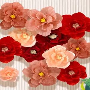 52QUAD 페이퍼플라워 페이퍼 플라워 행사장 종이꽃 졸업식 입학식