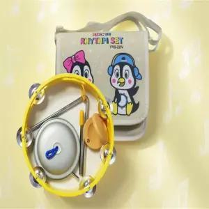 텐버린 무용 노래방 원형 핸드 나무 불빛 연주용 탬버린 리듬악기