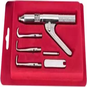 스테인리스 스틸 자동 크라운 리무버 치과용 브리지 LAB 장비 세트용 5가지 액세서리 포함