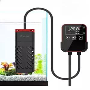 수중열선 미니히터 수조온도 히터 조절기 수온 커버 소재 수조 난방 히터기 온도조절