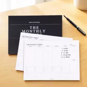 축구 훈련 일지 노트 플래너 다이어리 국가대표 복기 운동 업무 계획표 직장인