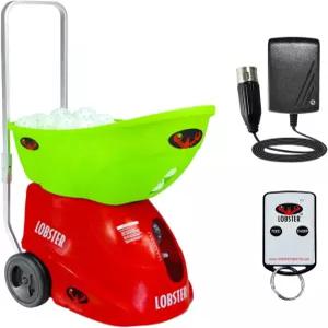 랍스터 스포츠 피클볼 머신 풀 기능 조절 가능한 탑스핀 백스핀 롭스 랜덤 진동 스피드2060MPH 경량 및