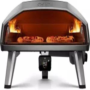 우니 코다 2 맥스 피자 오븐 u2013 24인치 프로판 구동 야외 28mbar 조절기 및 호스 대형 블랙