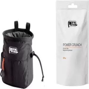 페츨 사카포체 초크백 - 헬스장 스포츠 트레이딩 클라이밍을 위한 지퍼 포켓이 있는 인체공학적