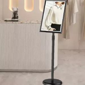 매장 입구 광고 스탠드 메뉴 안내 배너 거치 포스터 홍보 전시 업소 카페 식당