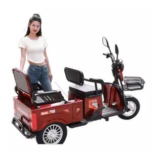 삼륜스쿠터 노인 세발 오토바이 어르신 전동 바이크 출퇴근 전동차 스쿠터 전동스쿠터 전기