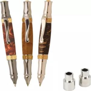 펜 스테이트 인더스트리 PKDBNSS 누보셉터 트위스트 볼펜 키트 스타터 패키지 우드터닝 프로젝트