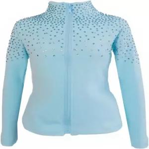 류후오 스 스케이팅 재킷 여자 스트레치 플리스 스케이트 코트 트레이닝복 피겨 탑