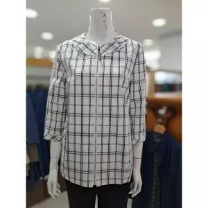 [앤디스클라인] 세이브존06 체크 볼륨 숏 점퍼 A2MAY101A (S47924301)