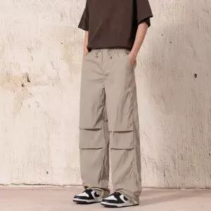 [보이투맨]필드메이트 남녀공용 와이드 일자 밴딩팬츠 스트릿 데일리룩 NXC69