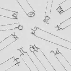 목걸이 선물 주얼리 데일리 팬던트 별자리 탄생석 얇은