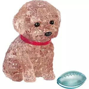 토이 푸들  브라운  크리스탈 입체퍼즐 43피스