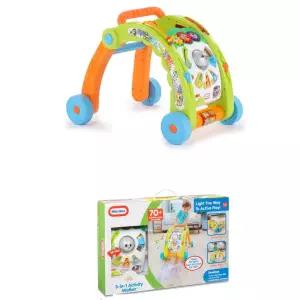 9개월 영유아 멜로디워커 무늬 라이트 테이블 변형 걸음마학습기 유치원