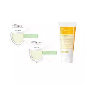 셀라보 워터 다이브 선쿠션 시즌2 23g x2 + 메디필 비건 콜라겐 클렌징폼 120ml