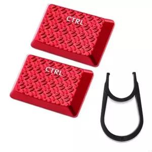 호환  20CB 2PCS 게임 키 캡 내구성 CTRL 키카 캡 OEM 프로파일 G913 G915 G813 G815 용 비 슬립 커버 반투