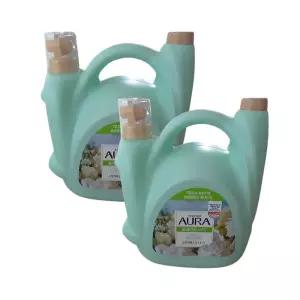 아우라 실내건조 스모키머스크 섬유유연제 5.7L x 2개