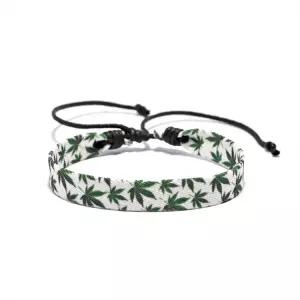 남성 팔찌 1PC 패션 메이플 로프 간단한 쥬얼리 액세서리 브레이드 리프 streetwea