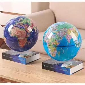 자기부상 지구본 무중력 플로팅 사무실 인테리어 조명 스피커 무드등 카페
