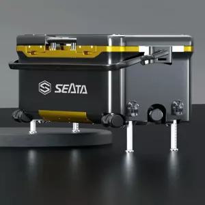 레저용 쿨러박스 낚시 블랙 아이스박스 대용량 캐리어 보냉함 휴대용