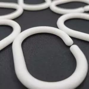 커튼레일 커튼봉설치 커튼연결고리 플라스틱커튼고리 커튼링 C 화이트