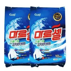 크리오 마르셀 세탁세제 10KG 2개