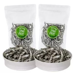 [1+1] 청정남해바다에서 잡은 남해안 아기멸치160g/ 가이리멸치 120g/ 고바멸치 100g (지퍼백소포장)