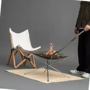 접이식 캠핑용품 스테인리스 화로대 그릴망 불멍 메쉬 휴대용