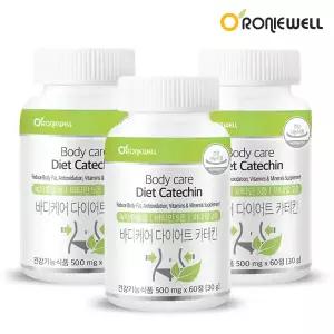 [롯데백화점]로니웰 [로니웰] 바디케어 다이어트 카테킨 60정 x 3병 (총 3개월분)