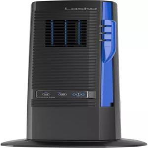 라스코 미스토 야외 미스트 타워 팬 4단 내부 진동 데크 파티오 및 현관 블랙 YF300 대형용