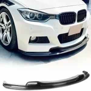 F30 카본 파이버 프론트 범퍼 립 BMW 3 시리즈 M-스포츠 2012-2018 320i 328i 335i 세단 4도어 에어 댐