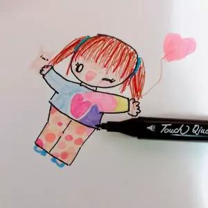 학원 그림 마카펜 학교 스케치북 미술 웹툰 수업 마카 30컬러