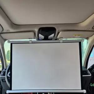 자동차 소형 스크린 캠핑 빔스크린 영화 차박 차량