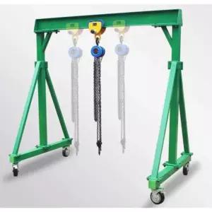 호이스트 이동식 크레인 소형 체인 기중기 윈치 운반 갠트리 상차