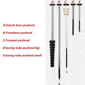 황동 악기 판금 도구 프렌치 혼 트롬본 트럼펫 튜닝 튜브 볼 움푹 들어간 수리 푸쉬 로드